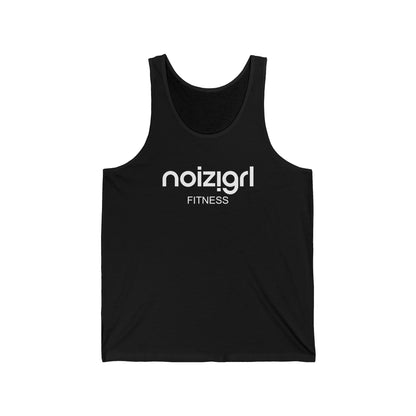 NOIZIGRL LIGHT LOGO 'FITNESS' TANK