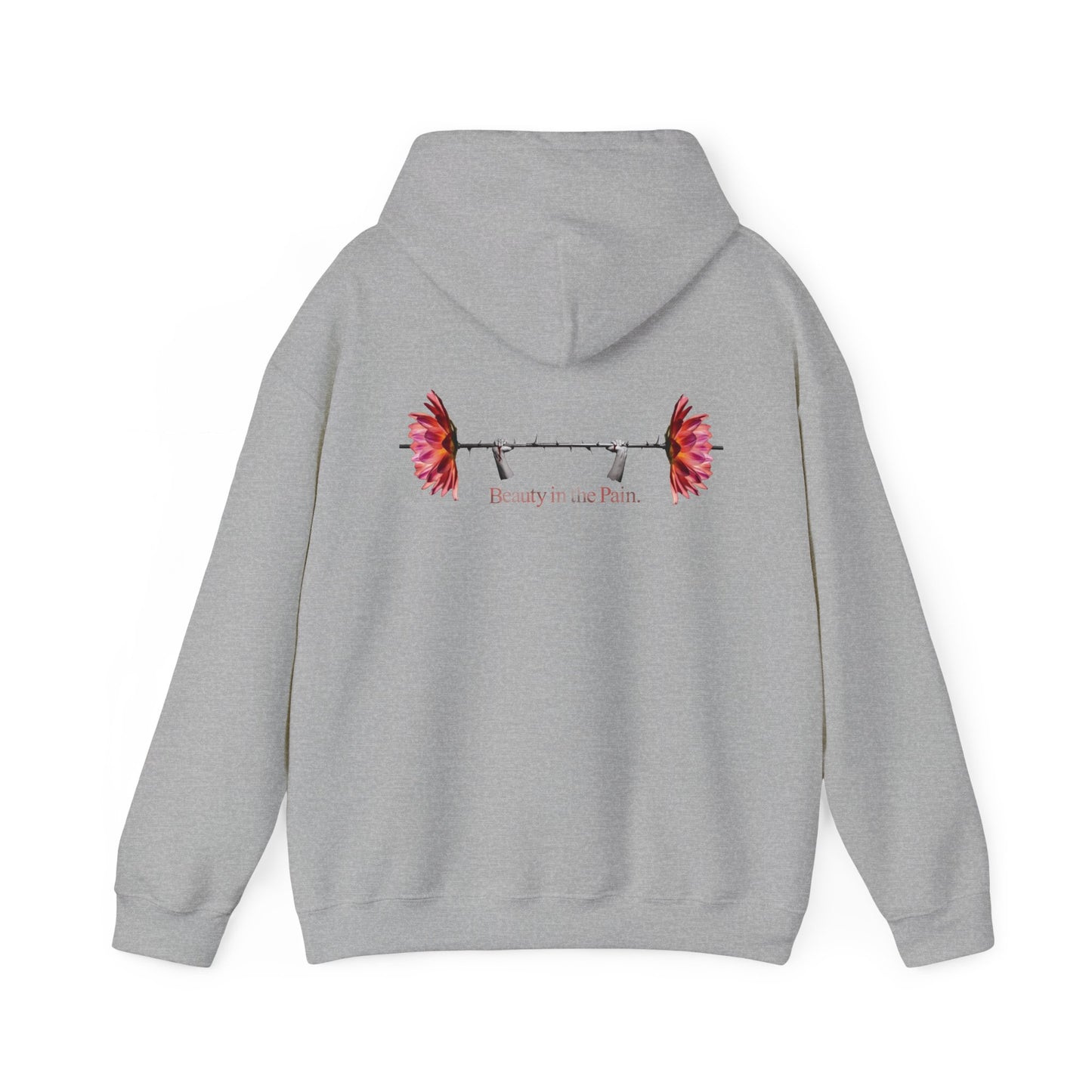 FLOURISH 'BEAUTY IN THE PAIN' HOODIE