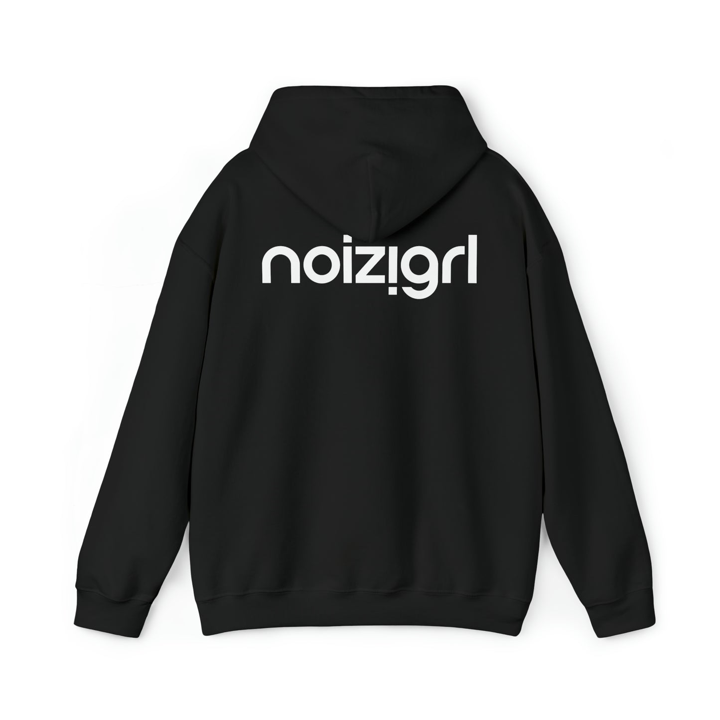 NOIZIGRL LIGHT LOGO HOODIE