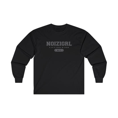 NOIZIGRL DARK LOGO 'CAMPUS' LONG SLEEVE