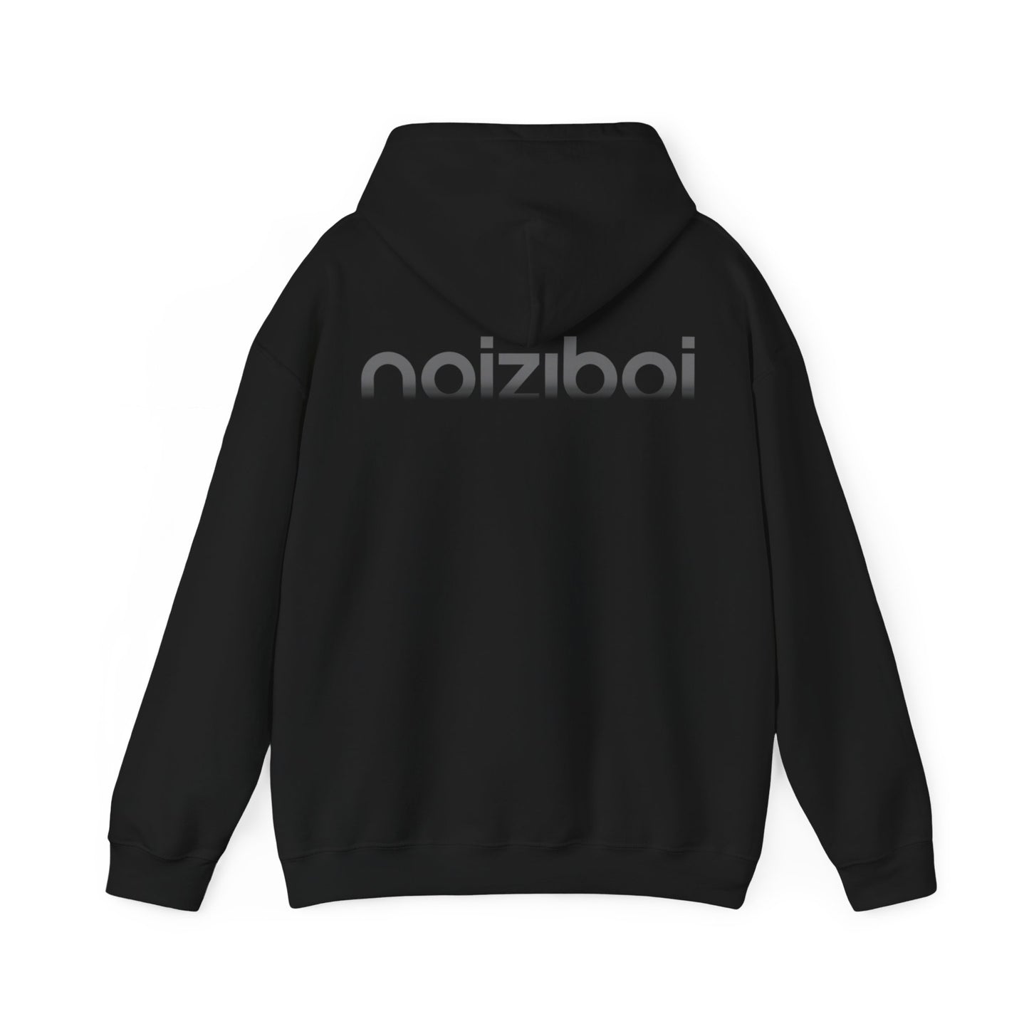 NOIZIBOI DARK FADE LOGO HOODIE