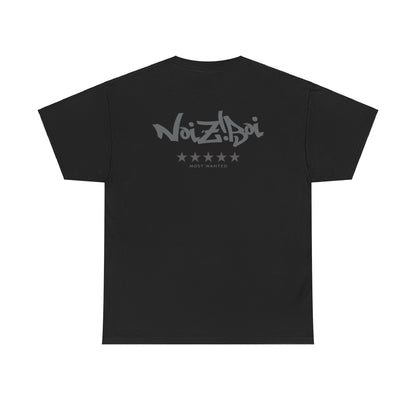 NOIZIBOI DARK LOGO 'MOST WANTED' TEE