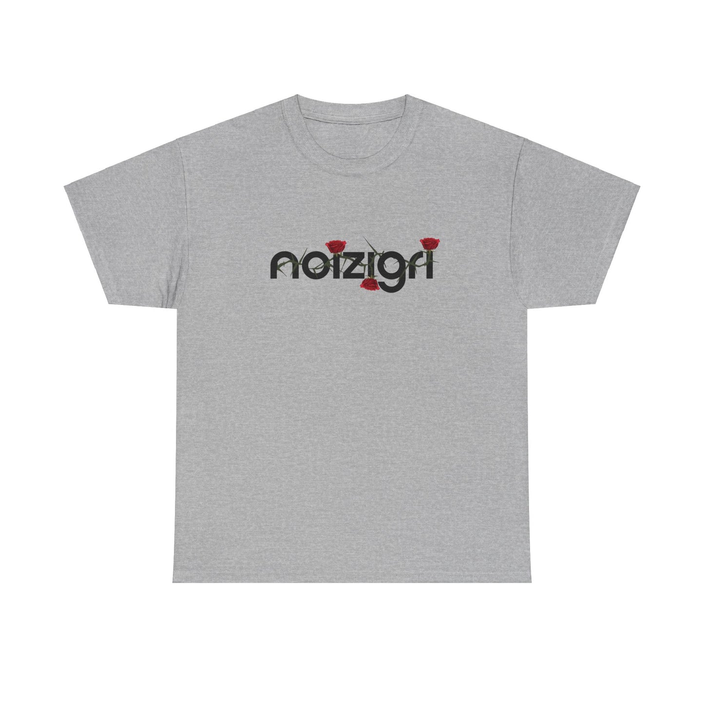 NOIZIGRL FLOURISH 'WINDY ROSE LOGO' TEE