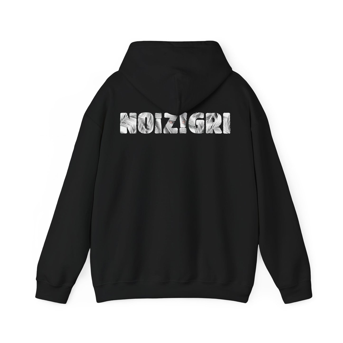 NOIZIGRL 'THE HUNT' LIGHT LOGO  HOODIE