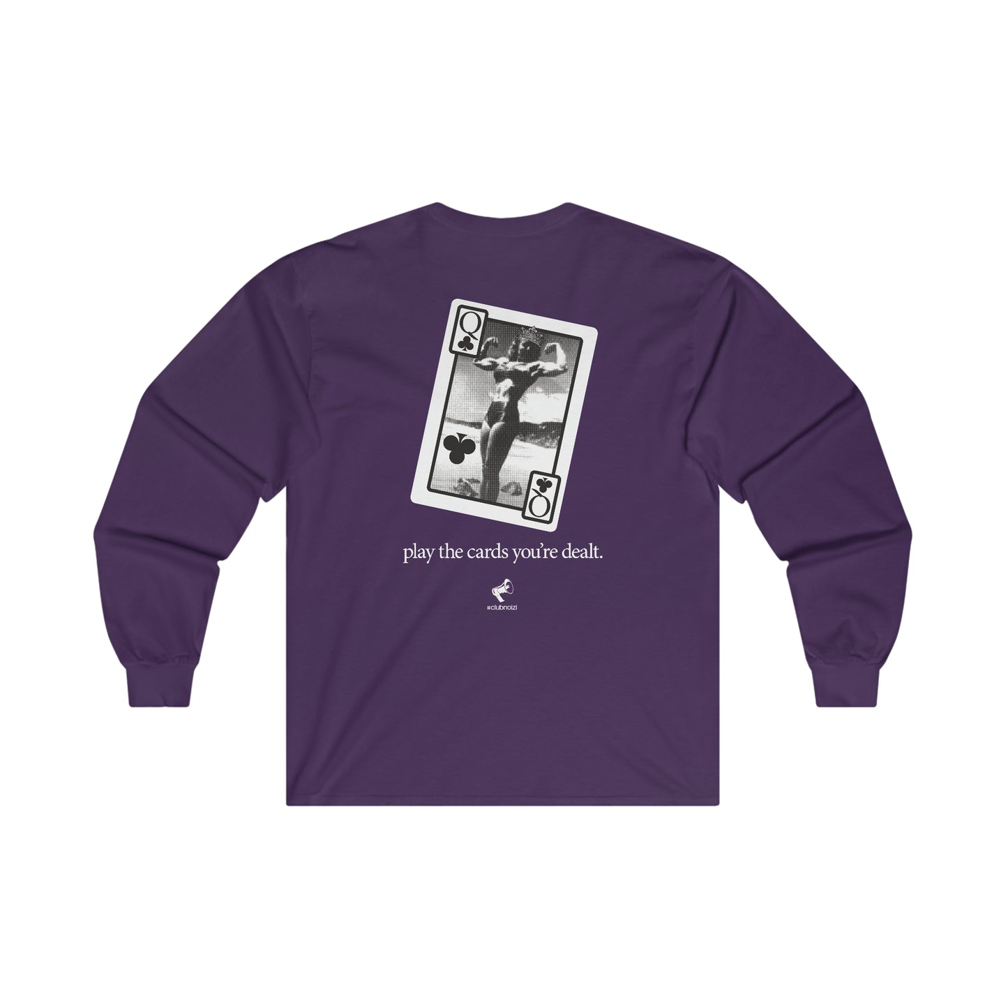 NOIZIGRL 'QUEEN CARD' LONG SLEEVE