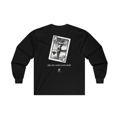 NOIZIGRL 'QUEEN CARD' LONG SLEEVE