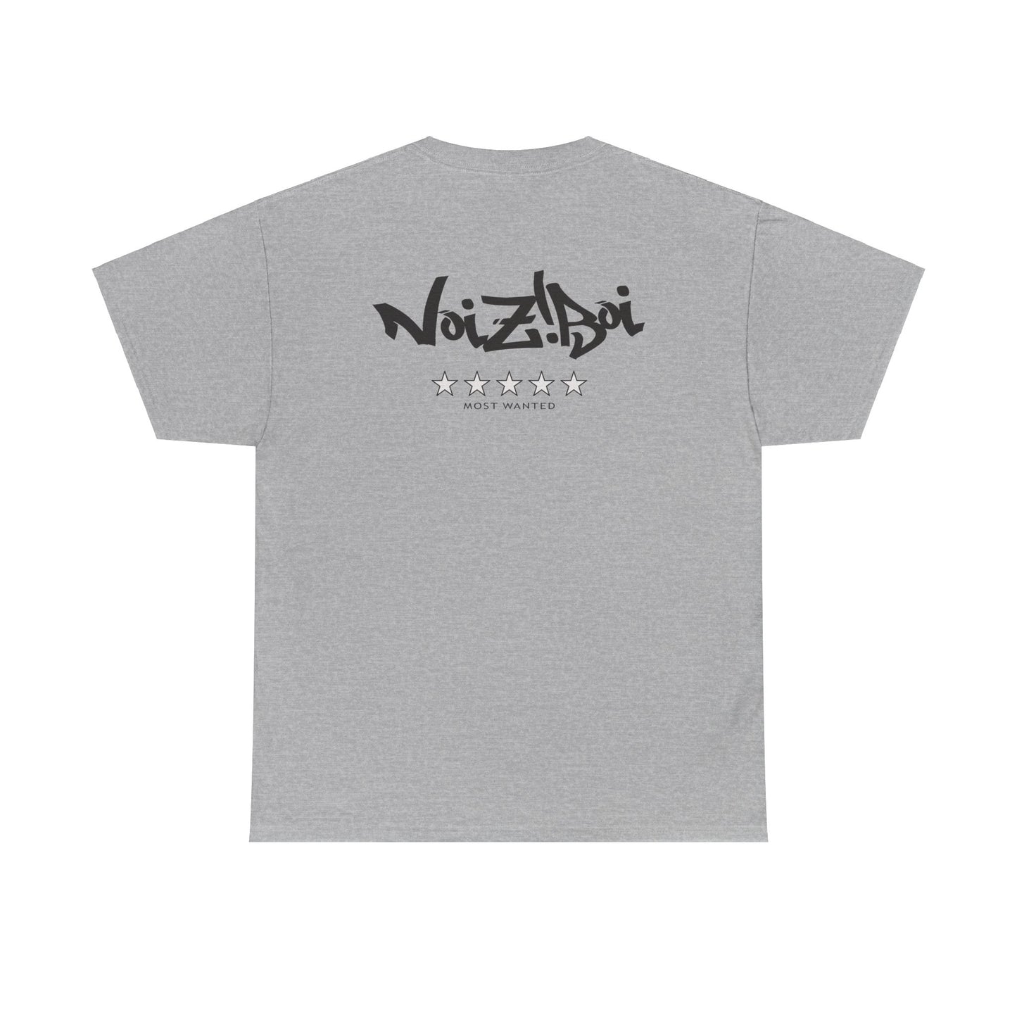 NOIZIBOI DARK LOGO 'MOST WANTED' TEE