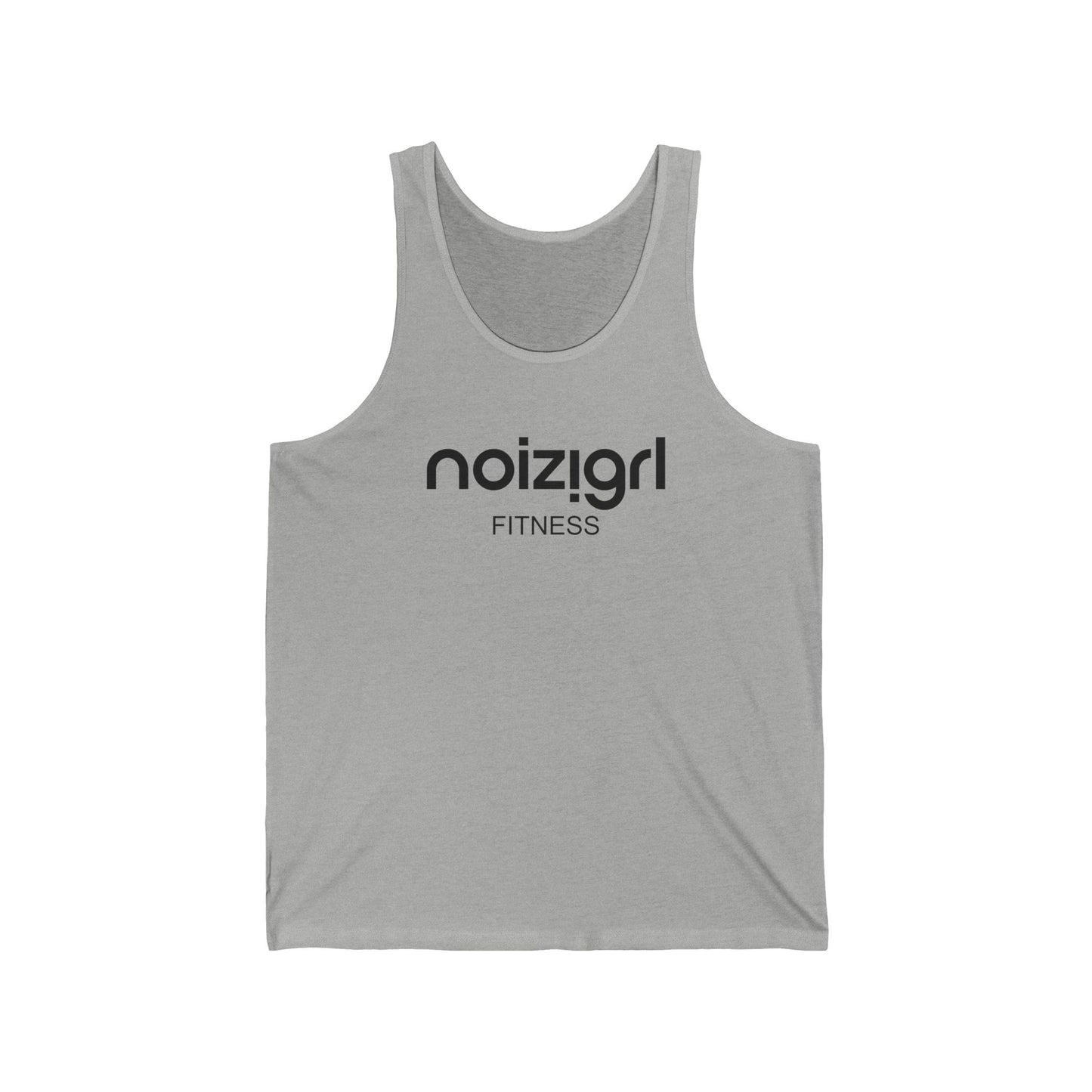 NOIZIGRL DARK LOGO 'FITNESS' TANK