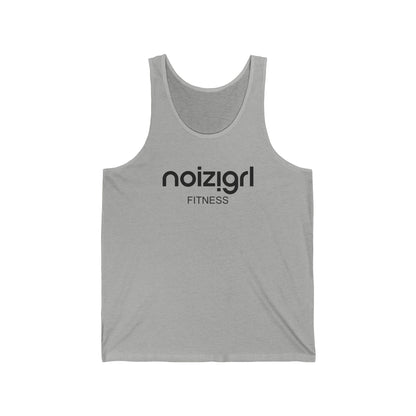 NOIZIGRL DARK LOGO 'FITNESS' TANK