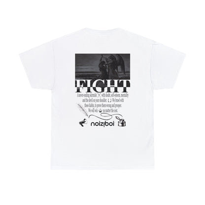 NOIZIBOI SCRIPTURE 'FIGHT' TEE