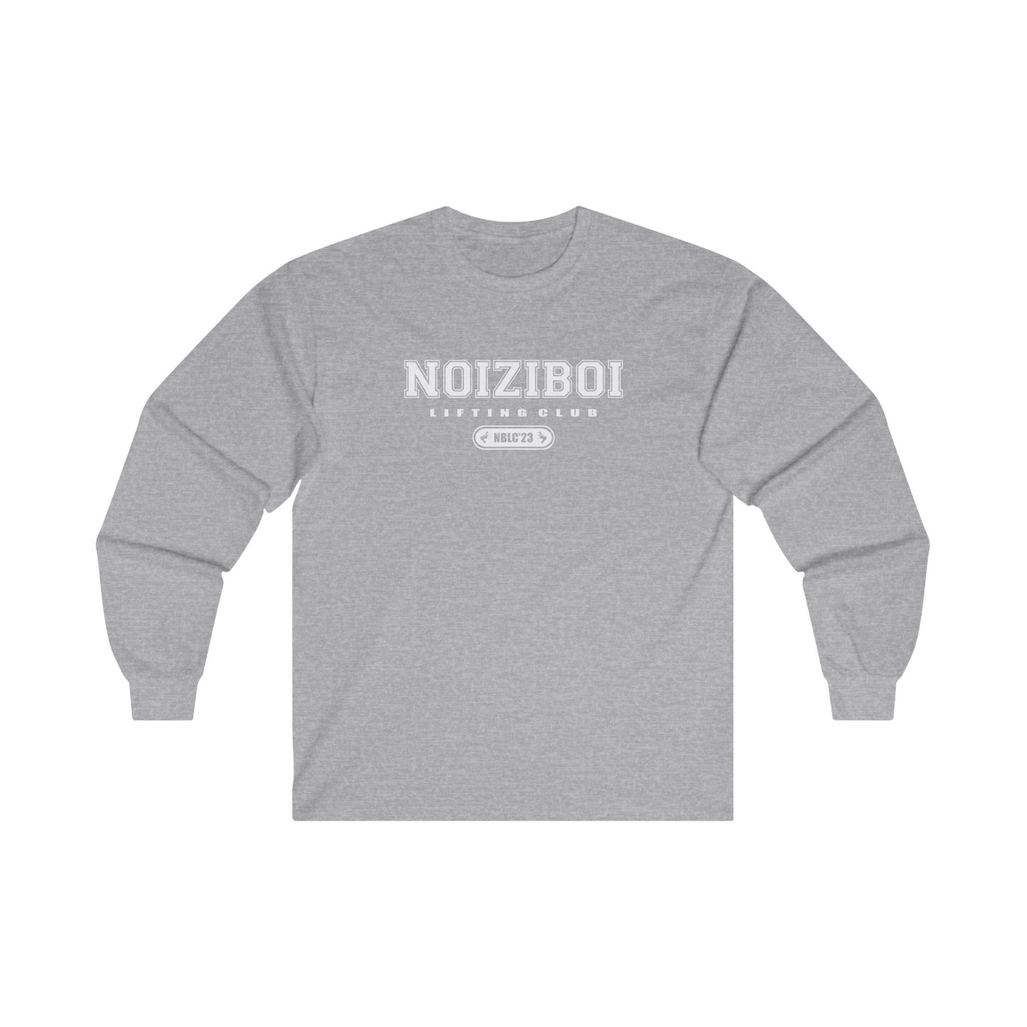 NOIZIBOI LIGHT LOGO 'CAMPUS' LONG SLEEVE