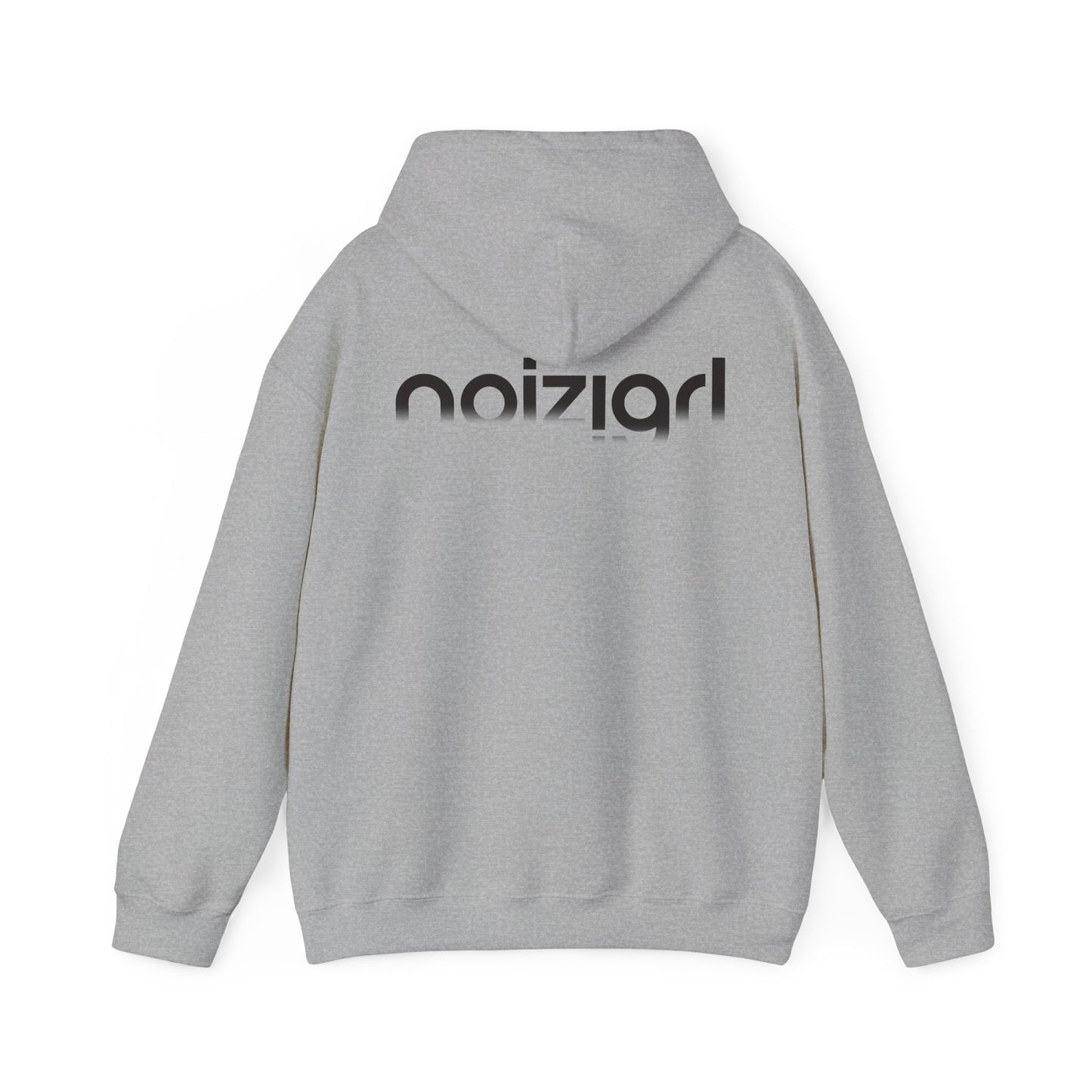 NOIZIGRL DARK FADE LOGO HOODIE