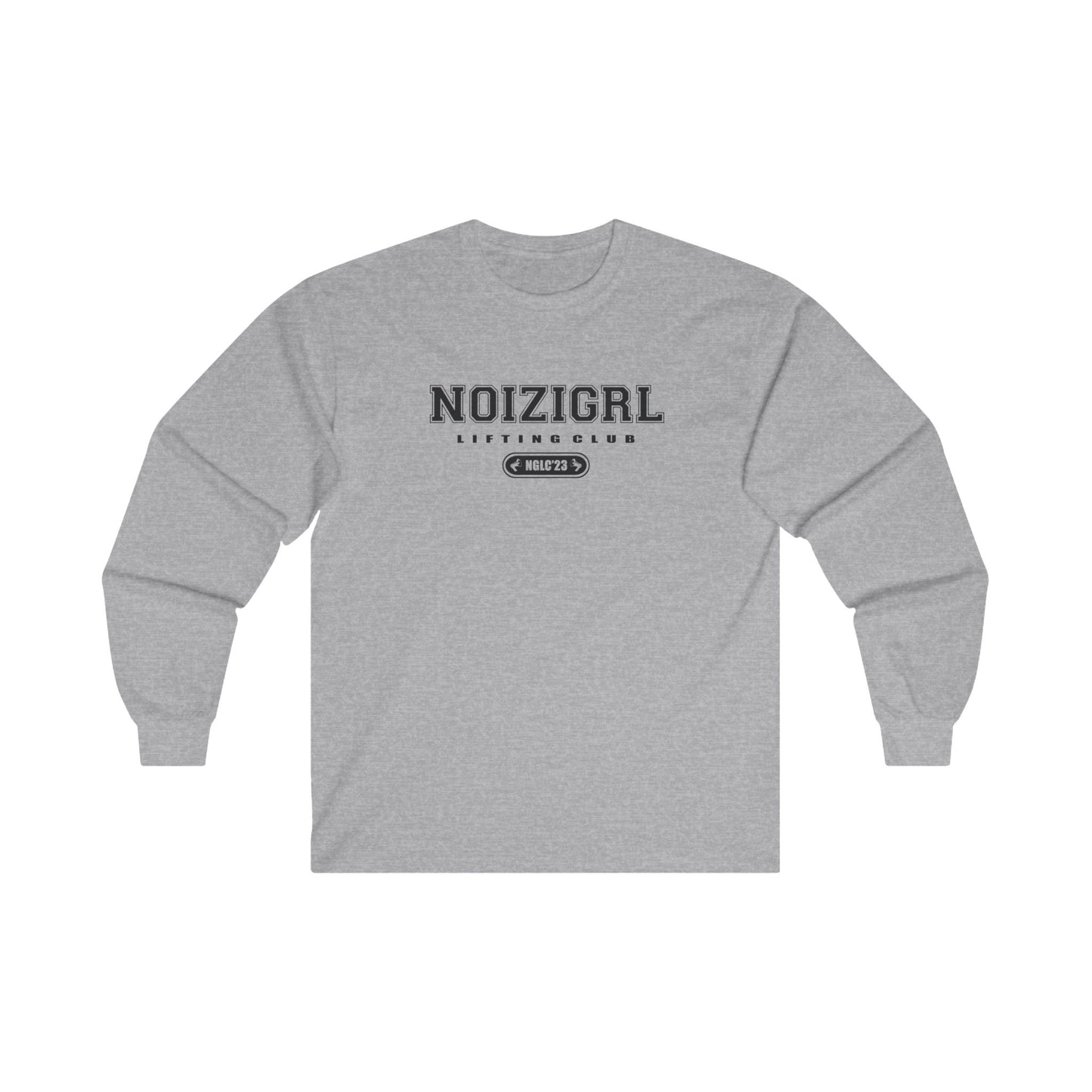 NOIZIGRL DARK LOGO 'CAMPUS' LONG SLEEVE