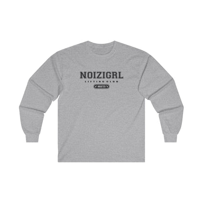 NOIZIGRL DARK LOGO 'CAMPUS' LONG SLEEVE