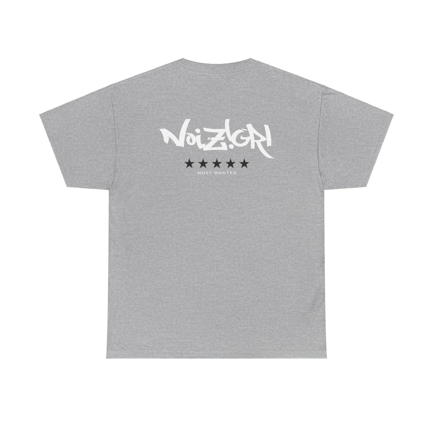 NOIZIGRL LIGHT LOGO 'MOST WANTED' TEE