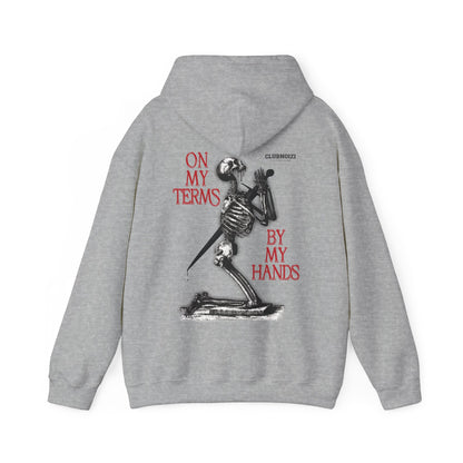 ASCETICISM 'ON MY TERMS - BY MY HANDS' HOODIE
