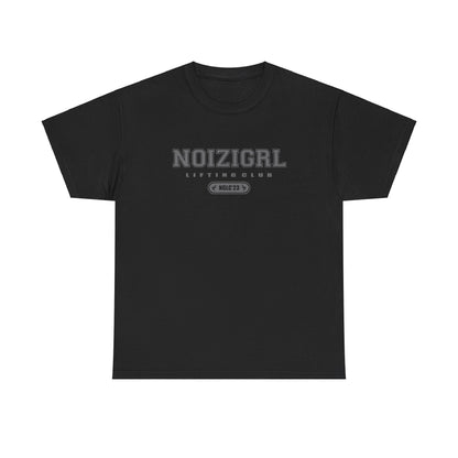 NOIZIGRL DARK LOGO 'CAMPUS' TEE