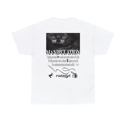 NOIZIGRL SCRIPTURE 'MANIPULATION' TEE