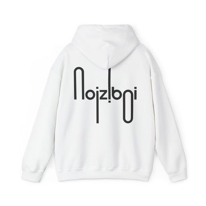 NOIZIBOI STRETCHED LOGO HOODIE