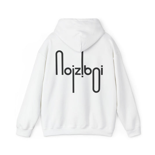 NOIZIBOI STRETCHED LOGO HOODIE