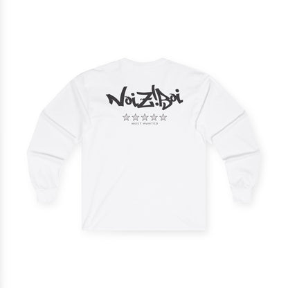 NOIZIBOI DARK LOGO 'MOST WANTED' LONG SLEEVE