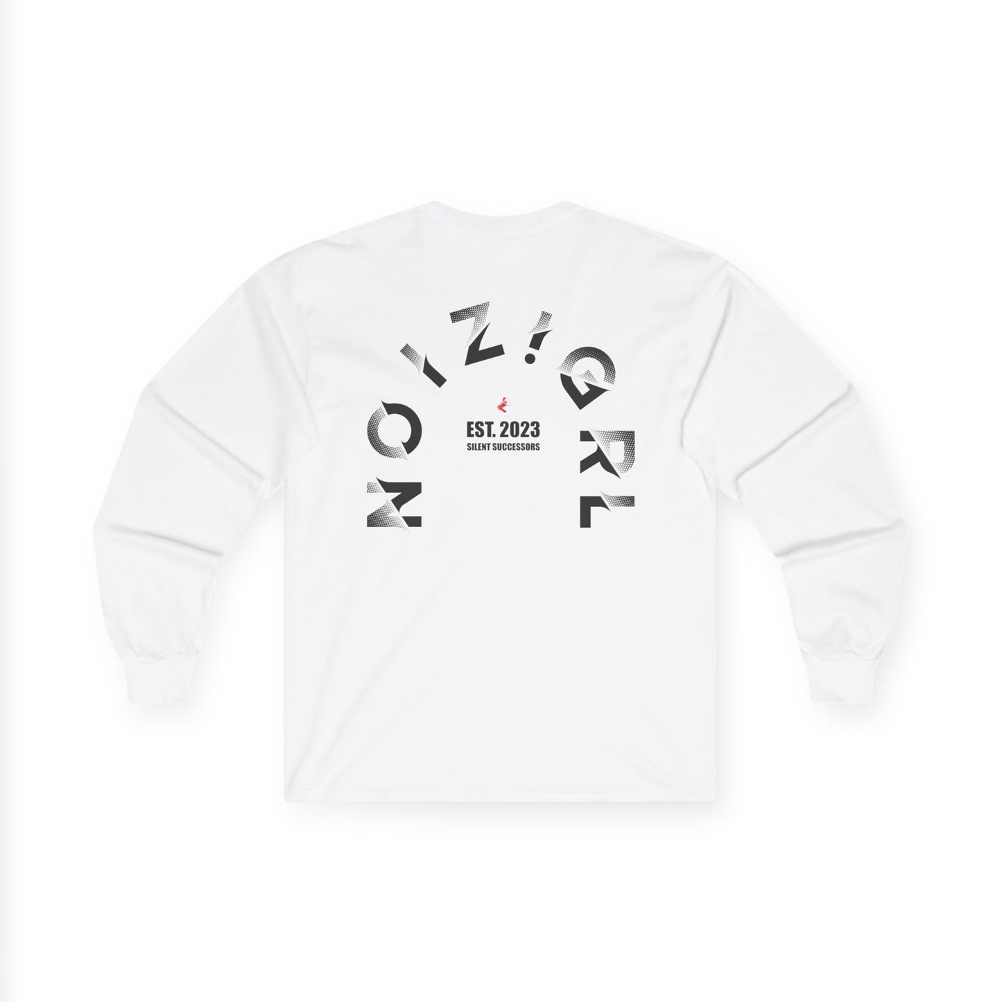 NOIZIGRL CURLED DARK LOGO LONG SLEEVE