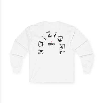 NOIZIGRL CURLED DARK LOGO LONG SLEEVE