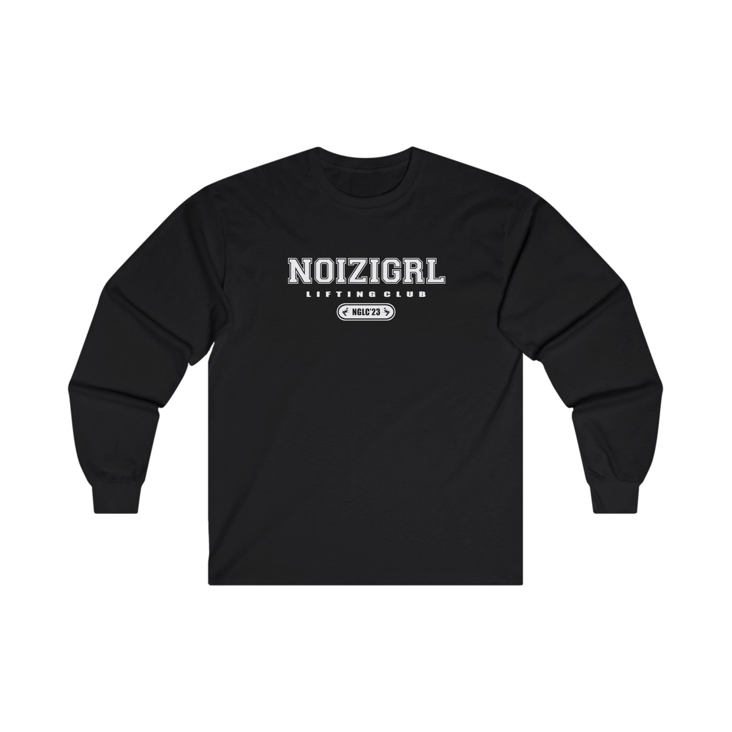 NOIZIGRL LIGHT LOGO 'CAMPUS' LONG SLEEVE