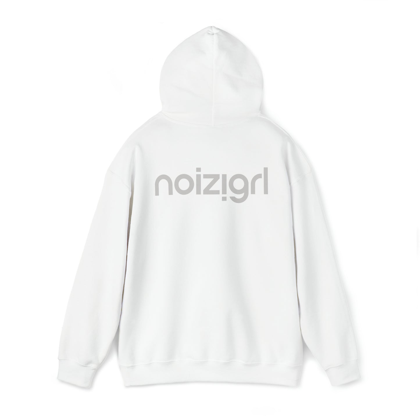 NOIZIGRL LIGHT LOGO HOODIE