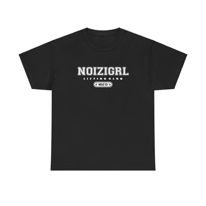 NOIZIGRL LIGHT LOGO 'CAMPUS' TEE