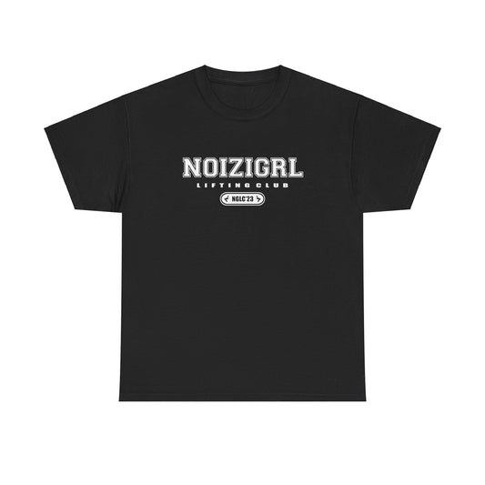 NOIZIGRL LIGHT LOGO 'CAMPUS' TEE