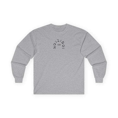 NOIZIBOI CURLED DARK LOGO LONG SLEEVE
