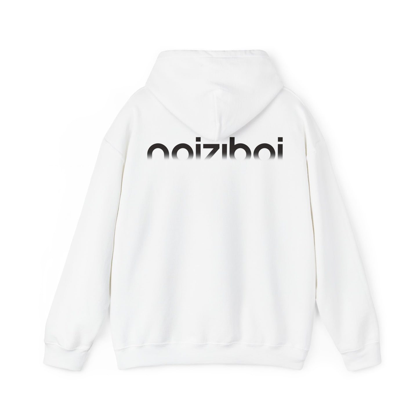 NOIZIBOI DARK FADE LOGO HOODIE