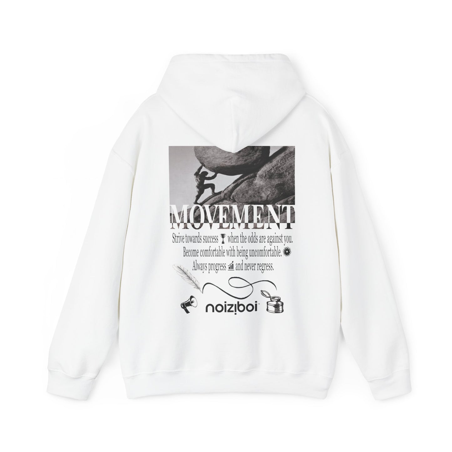 NOIZIBOI SCRIPTURE 'MOVEMENT' HOODIE