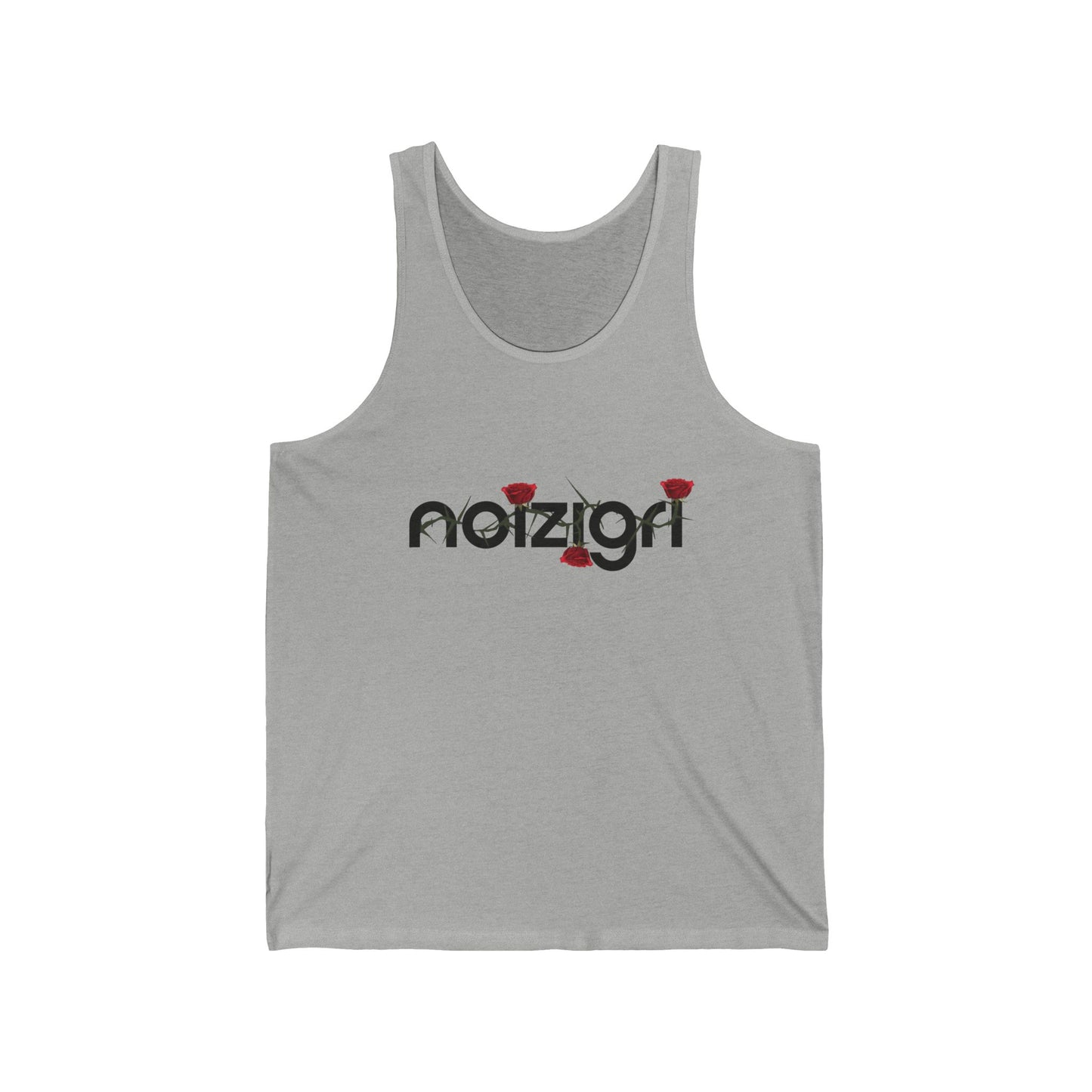 NOIZIGRL FLOURISH 'WINDY ROSE LOGO' TANK