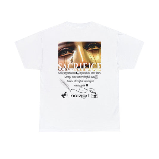 NOIZIGRL SCRIPTURE 'SACRIFICE' TEE