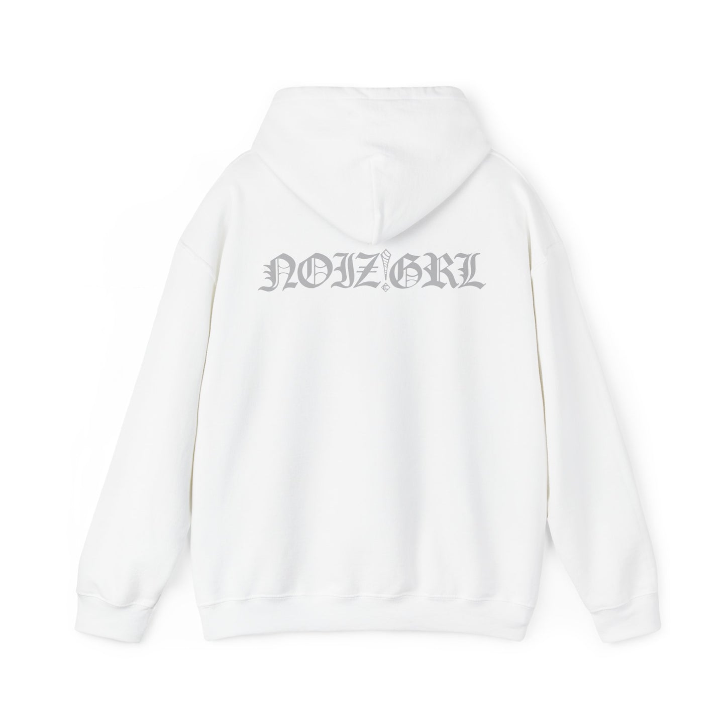 NOIZIGRL LIGHT LOGO HOODIE