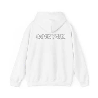 NOIZIGRL LIGHT LOGO HOODIE