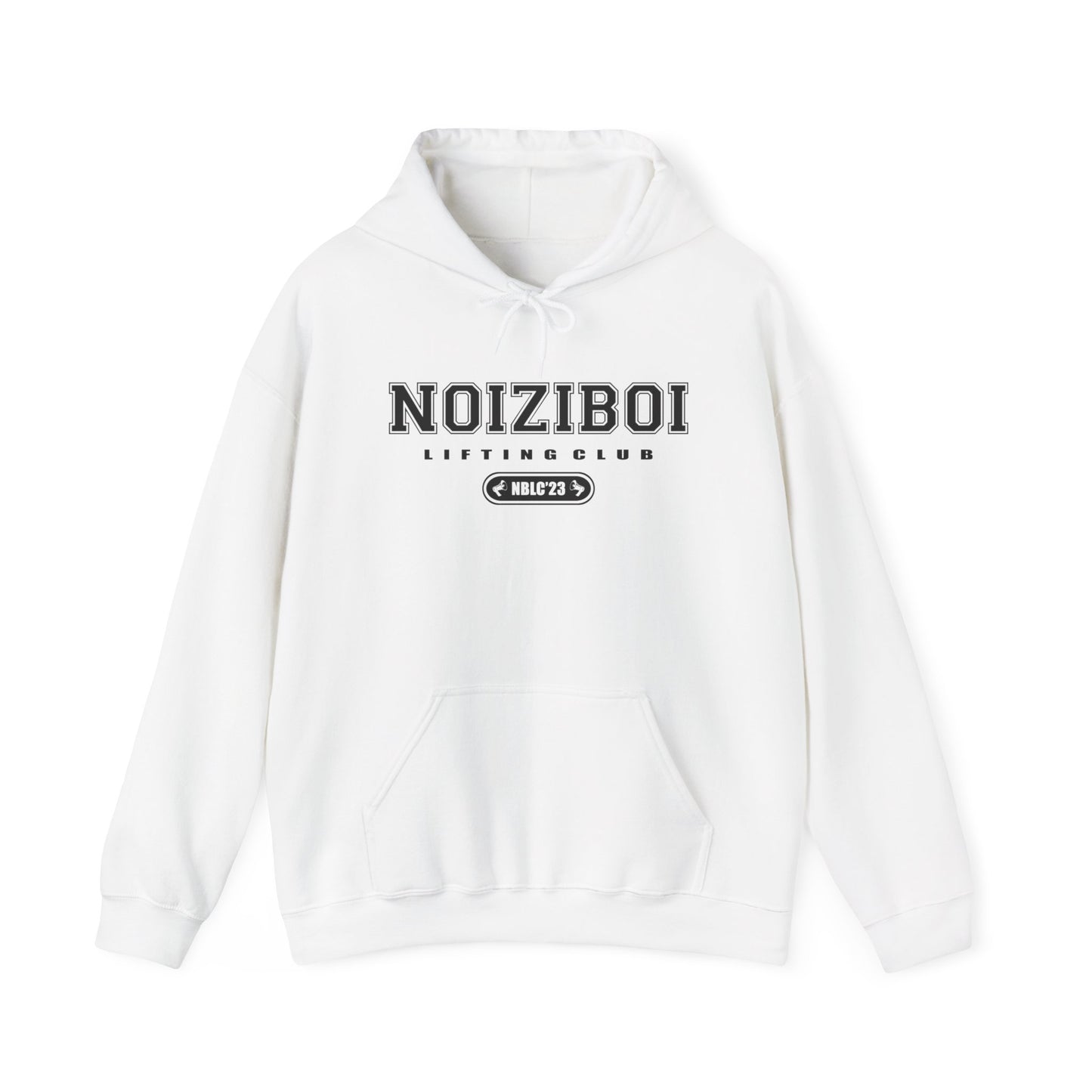 NOIZIBOI DARK LOGO 'CAMPUS' HOODIE