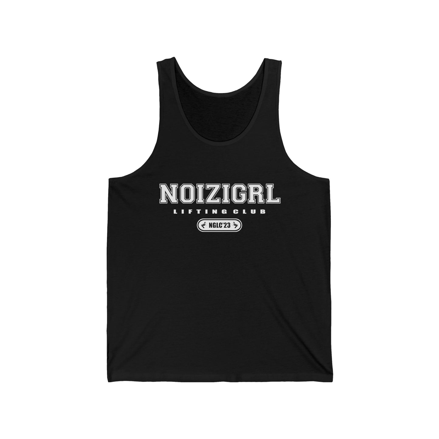 NOIZIGRL LIGHT LOGO 'CAMPUS' TANK