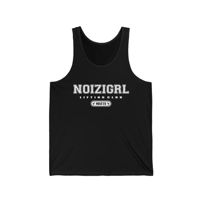 NOIZIGRL LIGHT LOGO 'CAMPUS' TANK