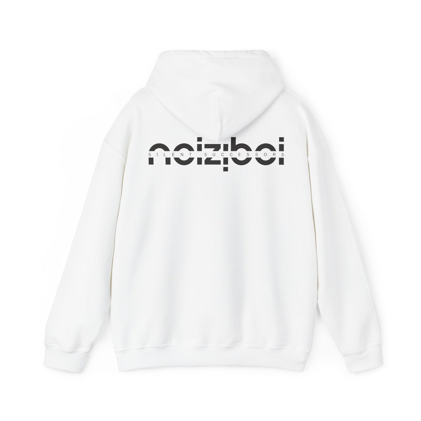 NOIZIBOI DARK LOGO CUT OUT HOODIE