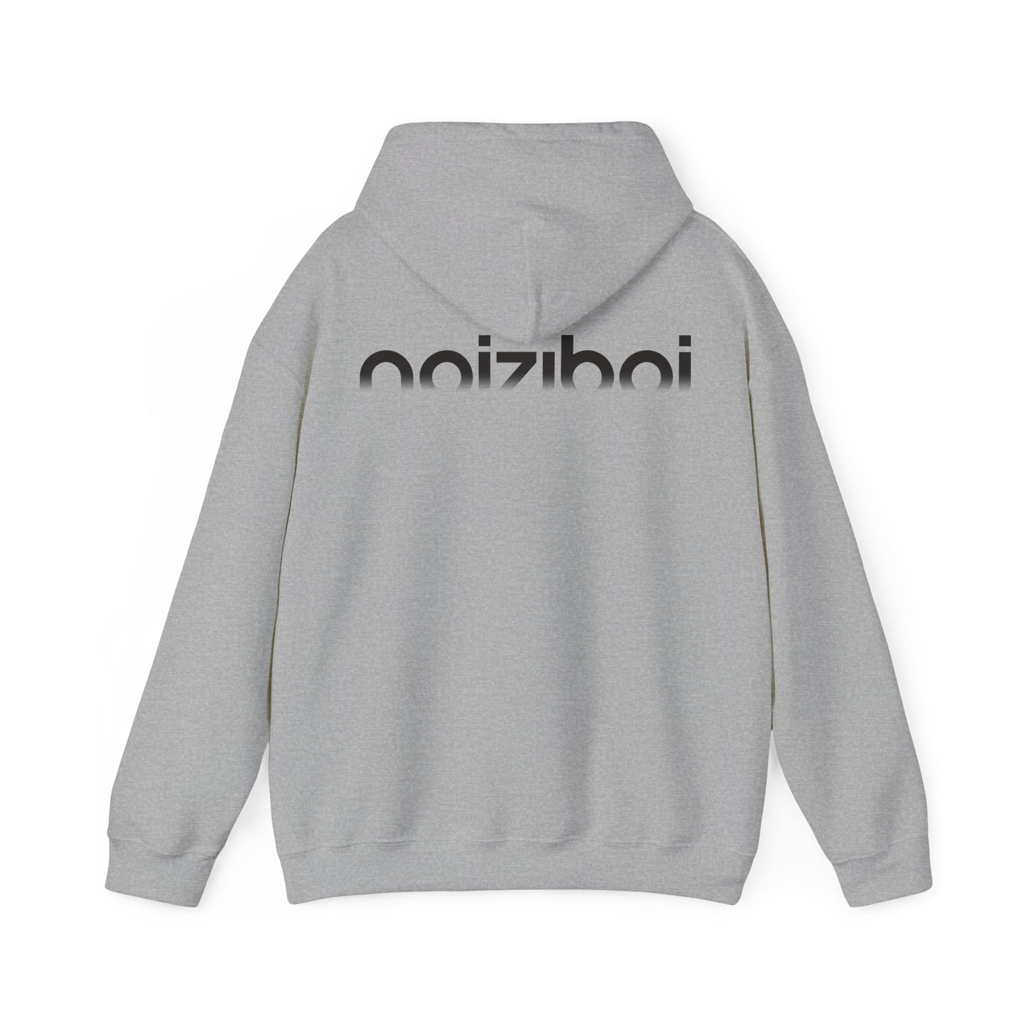 NOIZIBOI DARK FADE LOGO HOODIE