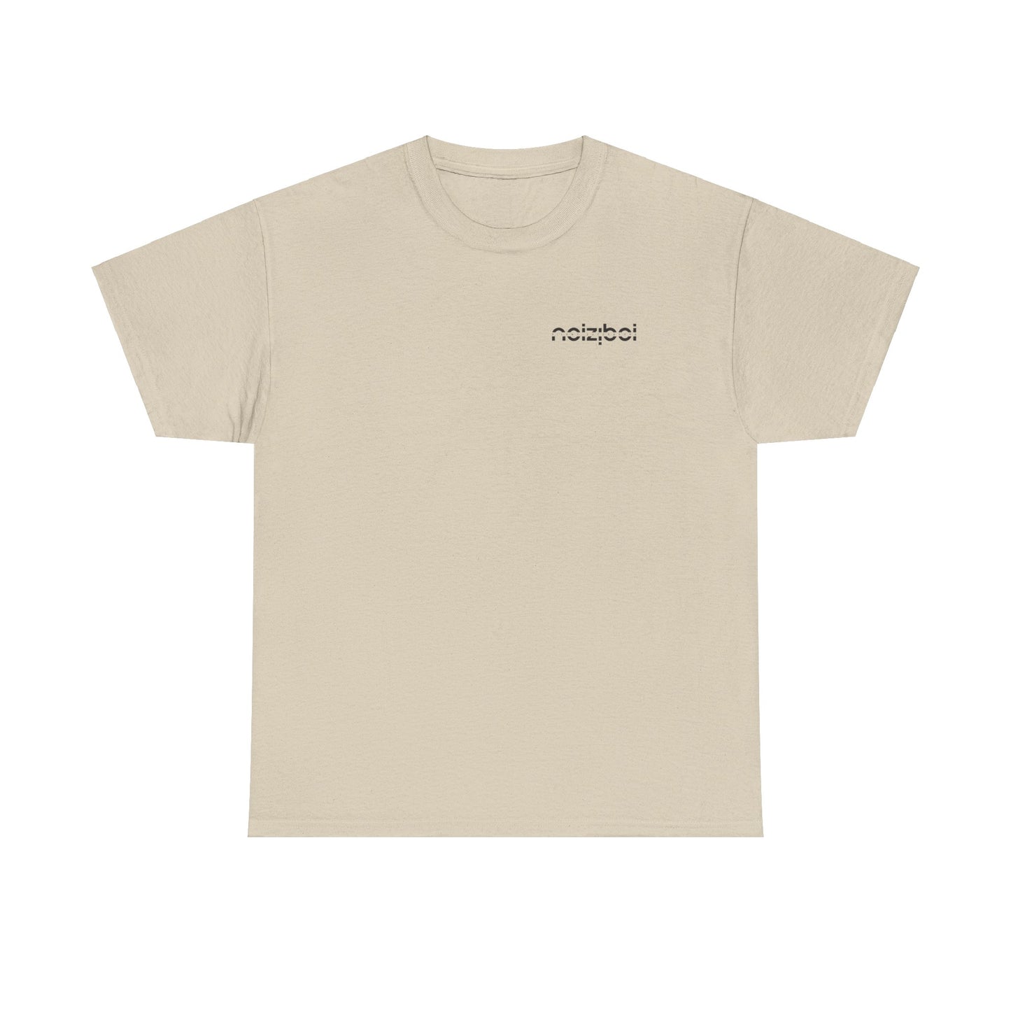 NOIZIBOI DARK LOGO CUT OUT TEE