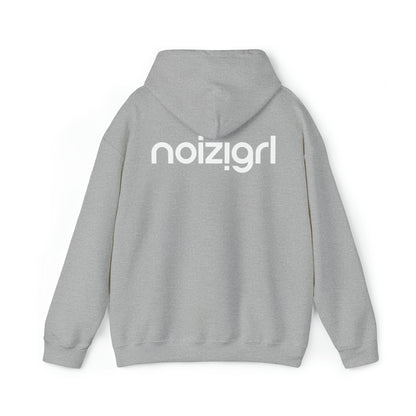 NOIZIGRL LIGHT LOGO HOODIE