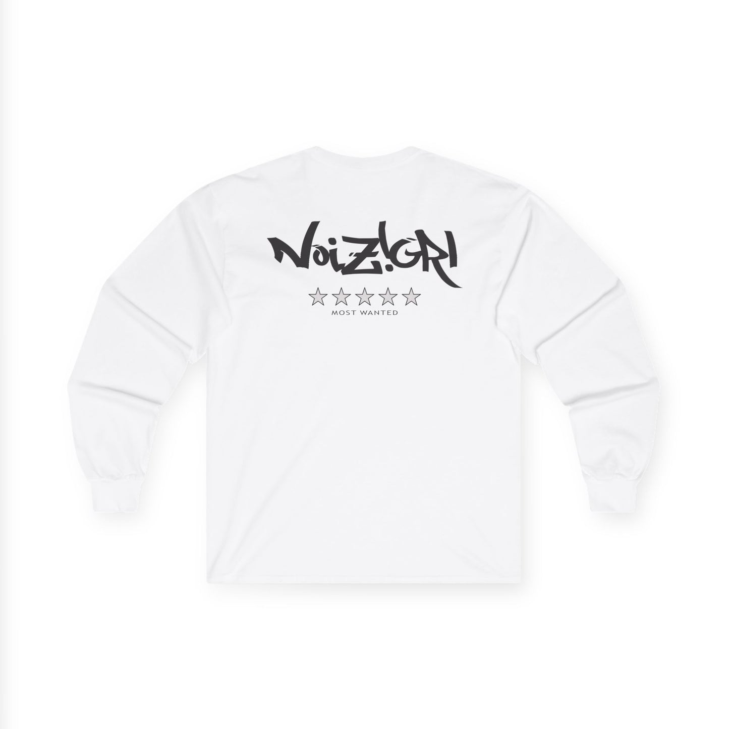 NOIZIGRL DARK LOGO 'MOST WANTED' LONG SLEEVE