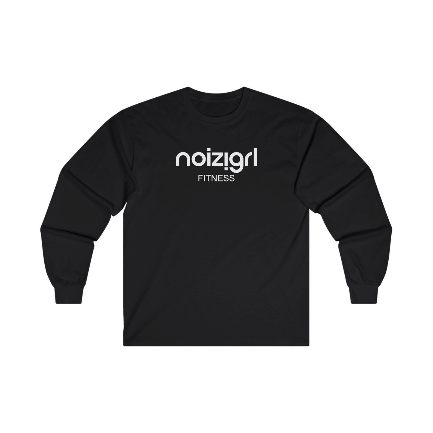 NOIZIGRL LIGHT LOGO 'FITNESS' LONG SLEEVE