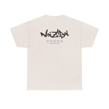NOIZIBOI DARK LOGO 'MOST WANTED' TEE