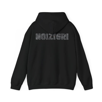 NOIZIGRL 'THE HUNT' DARK LOGO  HOODIE