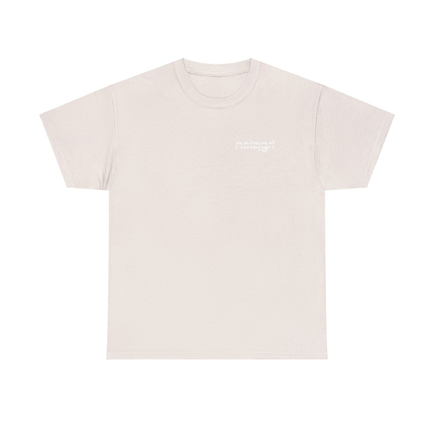 NOIZIGRL LIGHT LOGO CUT OUT TEE